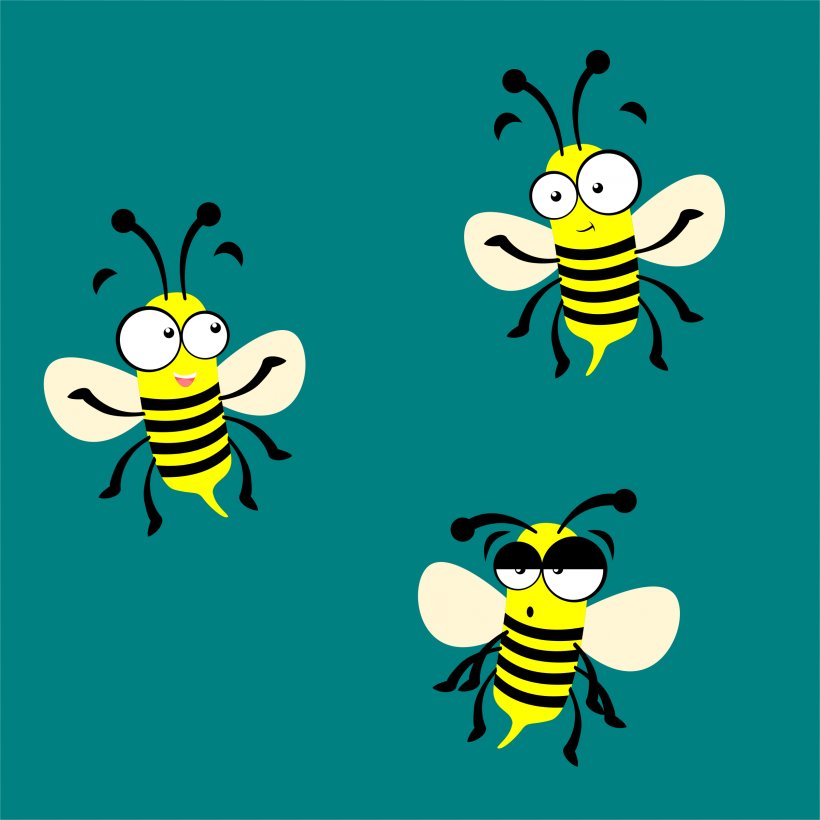 Honey Bee Insect Hornet True Wasps, PNG, 2400x2400px, Bee, Animal, Art, Arthropod, Bumblebee Download Free