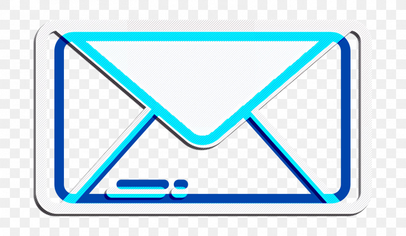 Mail Icon UI Icon, PNG, 1404x818px, Mail Icon, Aqua, Azure, Electric Blue, Line Download Free