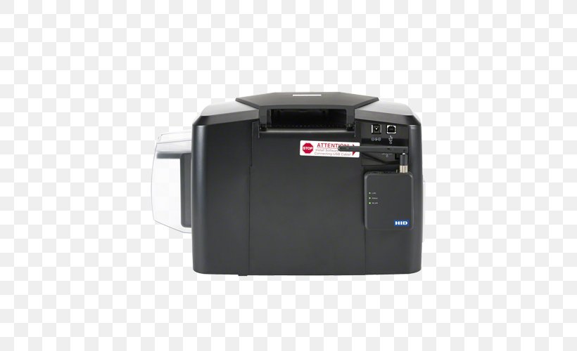 Card Printer HID Global Thermal-transfer Printing Monochrome, PNG, 500x500px, Card Printer, Access Badge, Device Driver, Dots Per Inch, Dyesublimation Printer Download Free