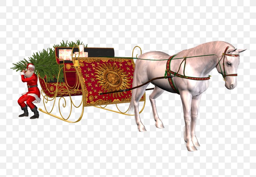 Santa Claus, PNG, 800x566px, Horse, Alphabet, Bit, Bridle, Carriage Download Free