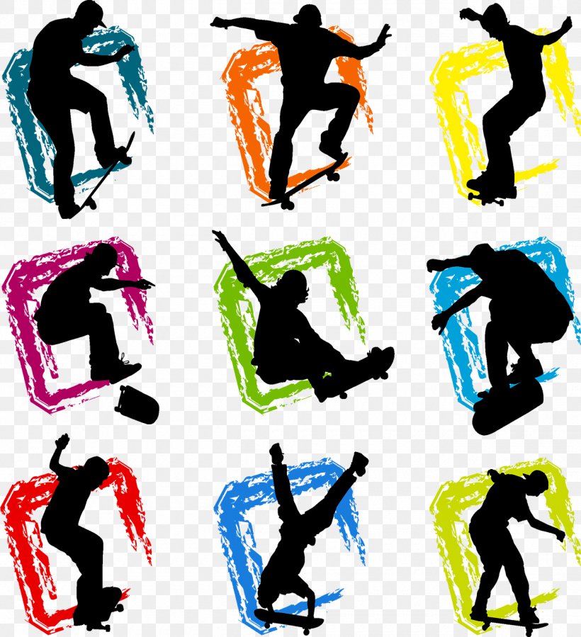 Skateboarding Silhouette Ice Skating, PNG, 1300x1426px, Skateboarding, Footwear, Ice Skating, Logo, Royaltyfree Download Free