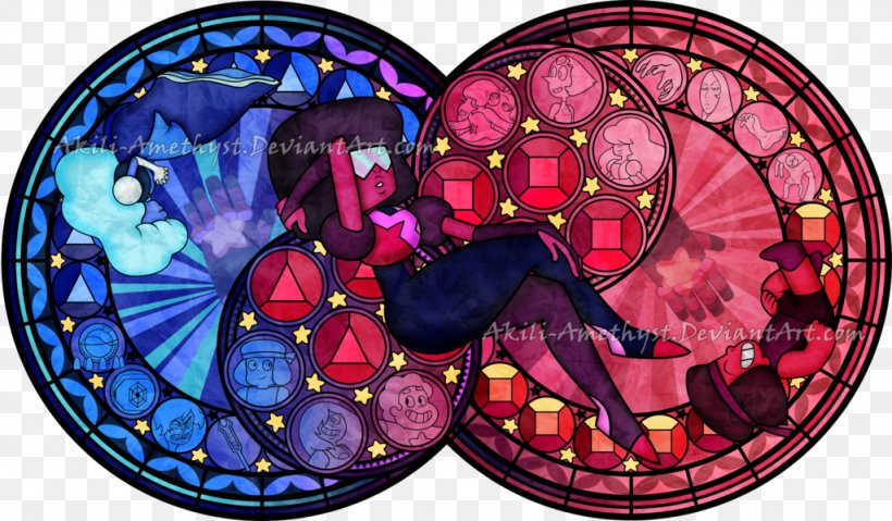 Window Garnet Stained Glass Steven Universe, PNG, 1024x599px, Window, Amethyst, Art, Garnet, Gemstone Download Free