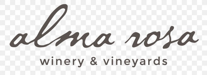 Alma Rosa Winery & Vineyards Pinot Noir Sta. Rita Hills AVA, PNG, 1310x476px, Alma Rosa Winery Vineyards, Alma Rosa Winery, American Viticultural Area, Black And White, Brand Download Free