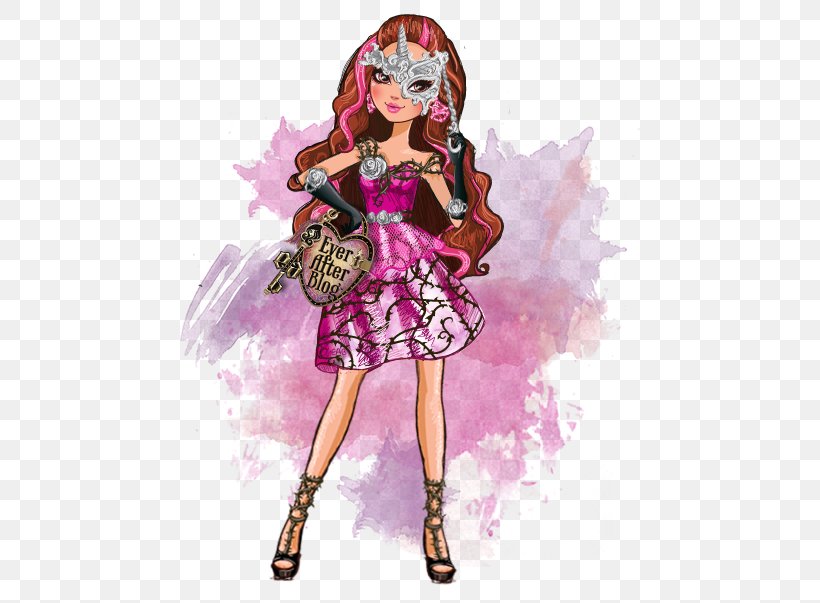 Ever After High Barbie Doll Monster High Queen Of Hearts, PNG, 466x603px, Watercolor, Cartoon, Flower, Frame, Heart Download Free