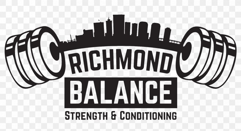 Richmond Balance Logo Fitness Centre Inkscape CrossFit, PNG, 1650x900px, Logo, Barre, Black And White, Brand, Crossfit Download Free