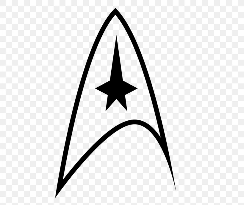 Logo Star Trek Starfleet Symbol, PNG, 1024x860px, Logo, Area, Black, Black And White, Gene Roddenberry Download Free