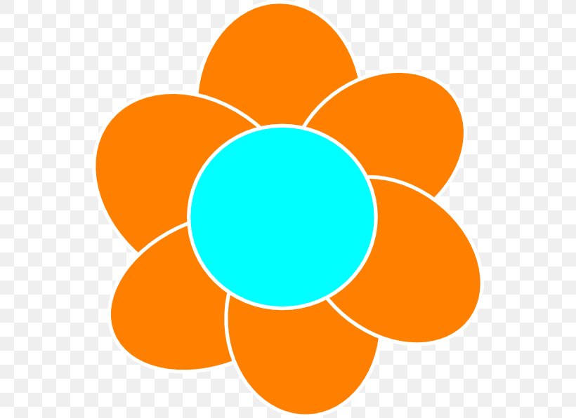 Orange Royalty-free Clip Art, PNG, 558x596px, Orange, Area, Bitmap, Flower, Jaggies Download Free