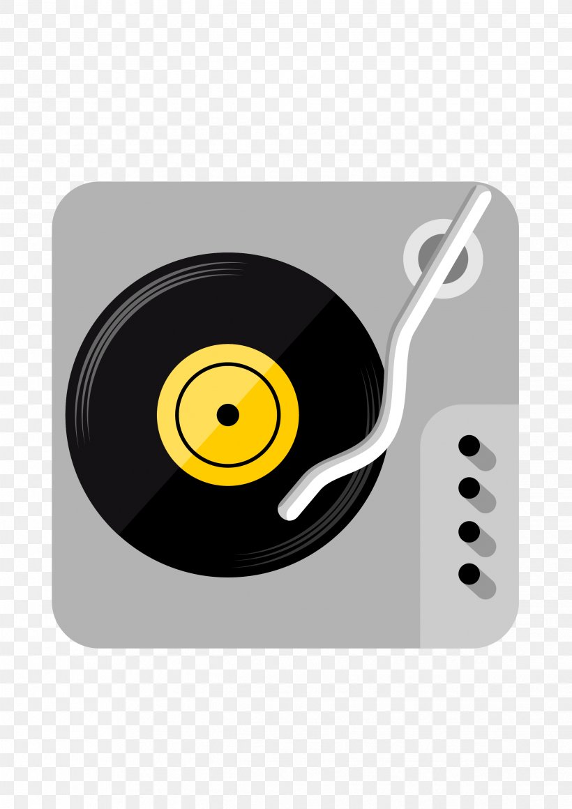 Phonograph Turntable Disc Jockey Icon, PNG, 2479x3508px, Watercolor, Cartoon, Flower, Frame, Heart Download Free