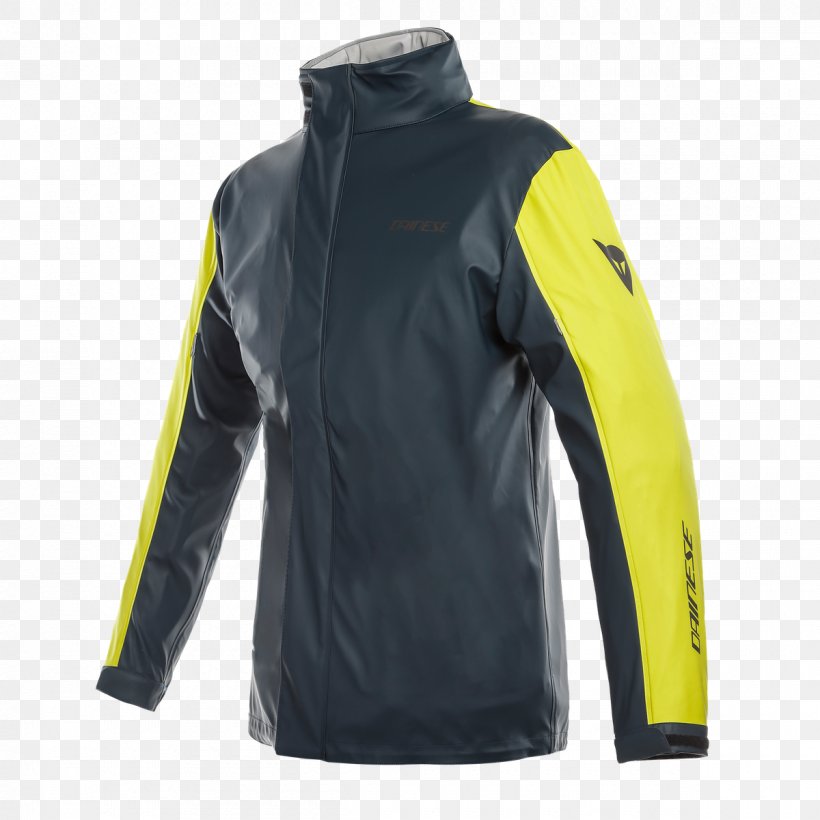 Dainese Storm Rain Jacket Motorcycle Personal Protective Equipment Raincoat Clothing, PNG, 1200x1200px, Jacket, Clothing, Coat, Dainese, Hood Download Free