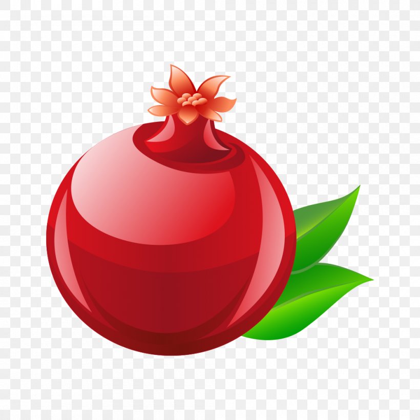 Clip Art Pomegranate Fruit Vector Graphics Hindi, PNG, 1000x1000px, Pomegranate, Berries, Christmas Ornament, Drawing, Flower Download Free