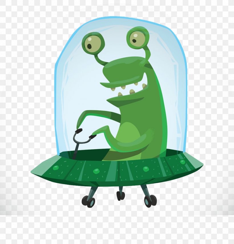 Extraterrestrials In Fiction Cartoon Unidentified Flying Object Illustration, PNG, 957x1000px, Extraterrestrials In Fiction, Amphibian, Cartoon, Comics, Cosmos Download Free
