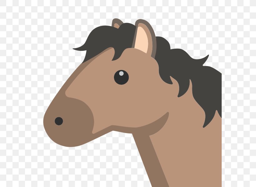 Horse Android Nougat Emoji Android Oreo, PNG, 600x600px, Horse, Android, Android 71, Android Nougat, Android Oreo Download Free