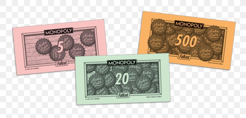 Monopoly Fallout 4 Tabletop Games & Expansions, PNG, 800x393px, Monopoly, Banknote, Cash, Computer Software, Currency Download Free