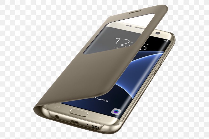 Samsung Galaxy S7 Edge (G935) Silver / Single SIM Samsung S-View Flip Cover For Galaxy S7 Edge Samsung Group, PNG, 1211x807px, Samsung Galaxy S7 Edge, Case, Cellular Network, Clear View Cover, Communication Device Download Free