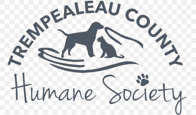 Trempealeau County Humane Society Canidae Logo Dog, PNG, 1024x602px, Canidae, Black And White, Brand, Carnivoran, Dog Download Free