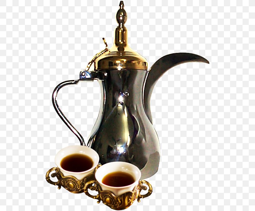 Arabic Coffee Dallah Cafe The Interpretation Of Dreams, PNG, 535x678px, Coffee, Arabic Coffee, Arabs, Brass, Cafe Download Free