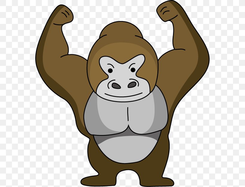 Mountain Gorilla Western Lowland Gorilla Anthropoid Ape グラブ, PNG, 584x625px, Mountain Gorilla, Animal, Anthropoid Ape, Baseball, Carnivoran Download Free
