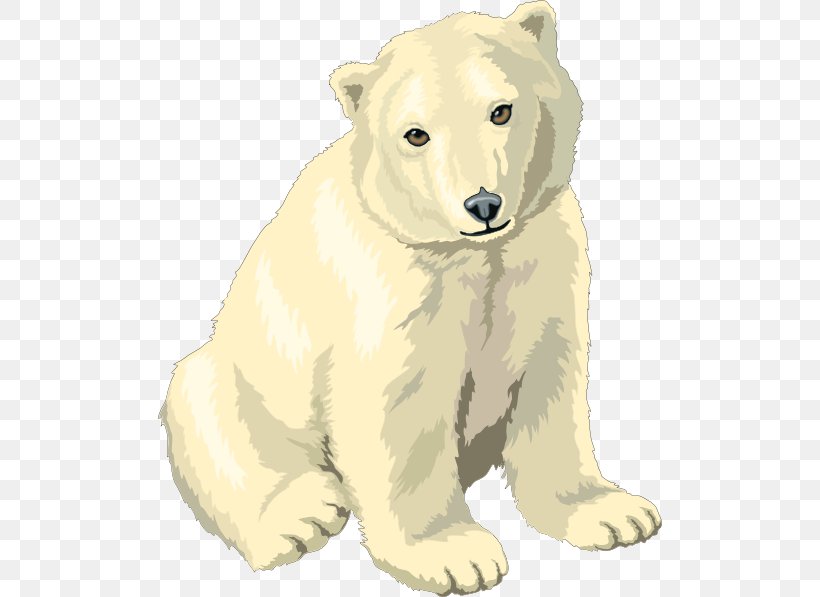 Polar Bear Giant Panda Clip Art, PNG, 504x597px, Polar Bear, American Black Bear, Art, Bear, Big Cats Download Free