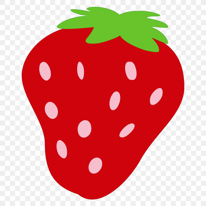 Polka Dot, PNG, 2000x2000px, Strawberry, Food, Fruit, Plant, Polka Dot Download Free