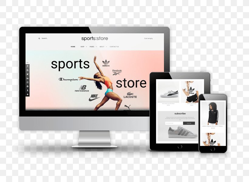 Responsive Web Design Web Template System Joomla VirtueMart, PNG, 800x600px, Responsive Web Design, Bootstrap, Brand, Desktop Computers, Display Advertising Download Free