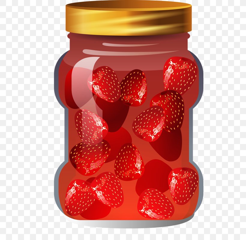 Strawberry Jar Varenye Clip Art, PNG, 536x800px, Strawberry, Candy, Drawing, Food, Fragaria Download Free