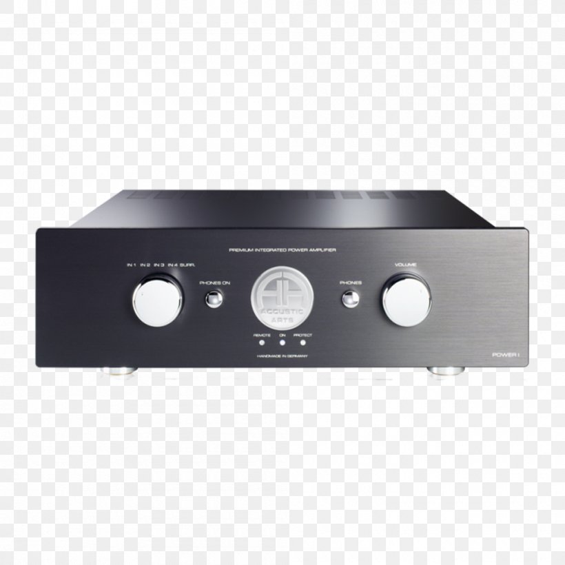 Audio Power Amplifier Preamplifier Loudspeaker CD Player, PNG, 1000x1000px, Amplifier, Audio, Audio Equipment, Audio Power Amplifier, Audio Receiver Download Free