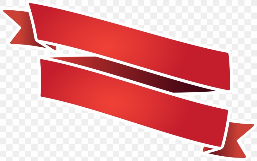 Red Ribbon, PNG, 2000x1252px, Ribbon, Banner, Brand, Designer, Gradient Download Free