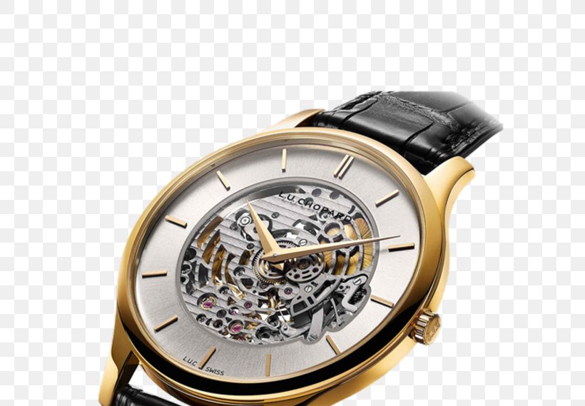 Skeleton Watch Chopard Luxury Watch Strap, PNG, 640x569px, Watch, Bovet Fleurier, Brand, Chopard, Clothing Accessories Download Free
