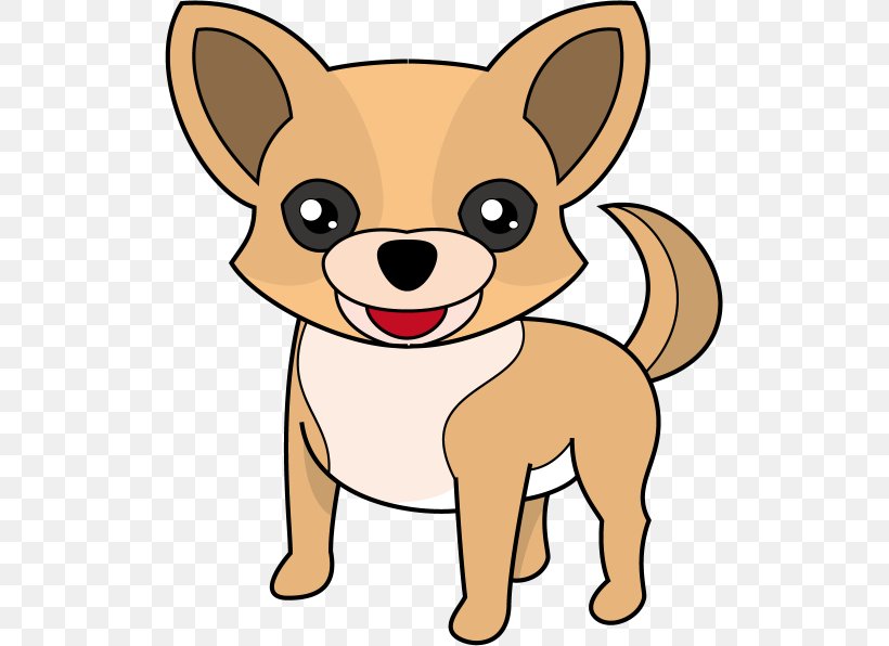 Chihuahua Puppy Dog Breed Companion Dog Clip Art, PNG, 515x596px, Chihuahua, Animal, Artwork, Carnivoran, Companion Dog Download Free