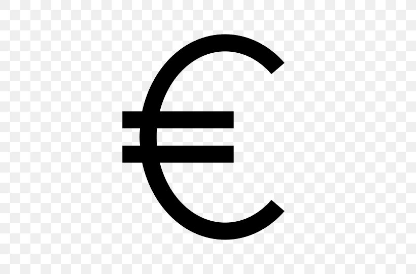 Euro Sign, PNG, 540x540px, Euro Sign, Area, Black And White, Brand, Computer Network Download Free