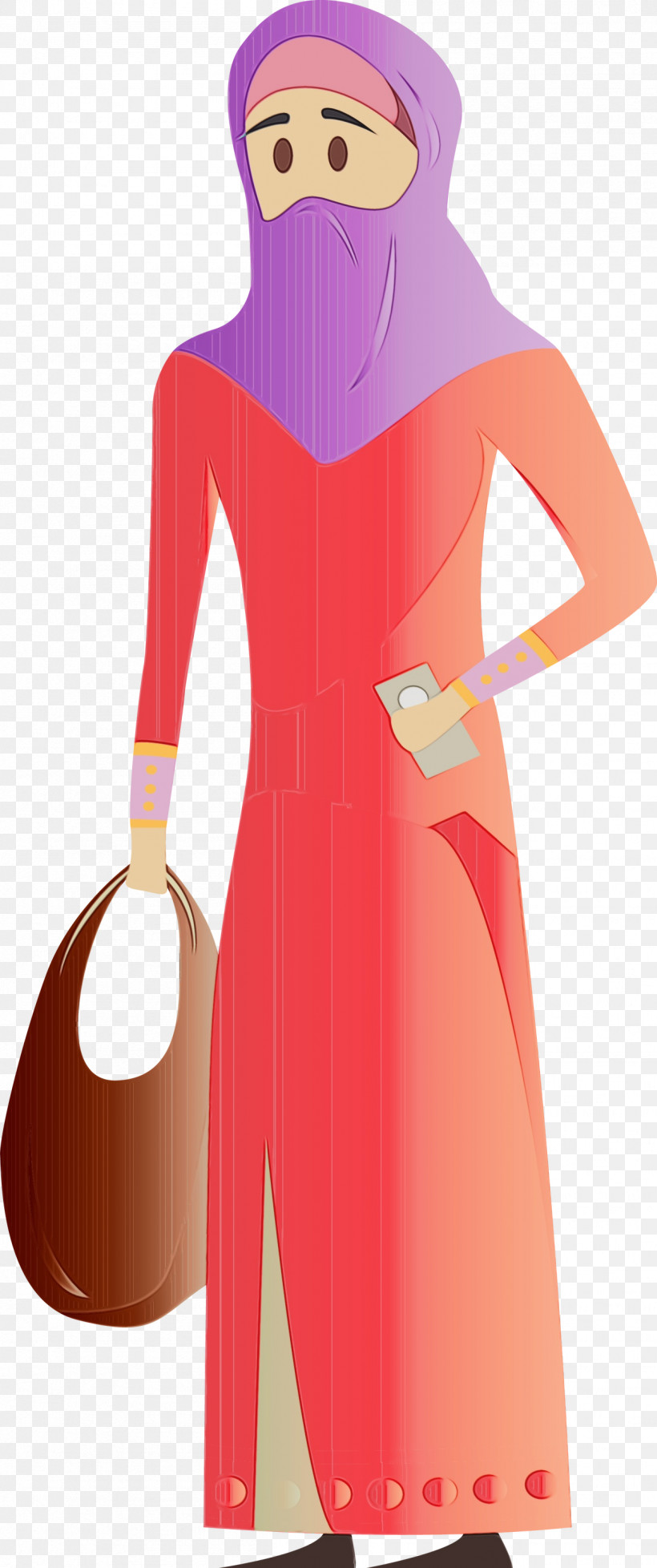 Orange, PNG, 1257x2999px, Arabic Woman, Arabic Girl, Costume, Dress, Fashion Design Download Free