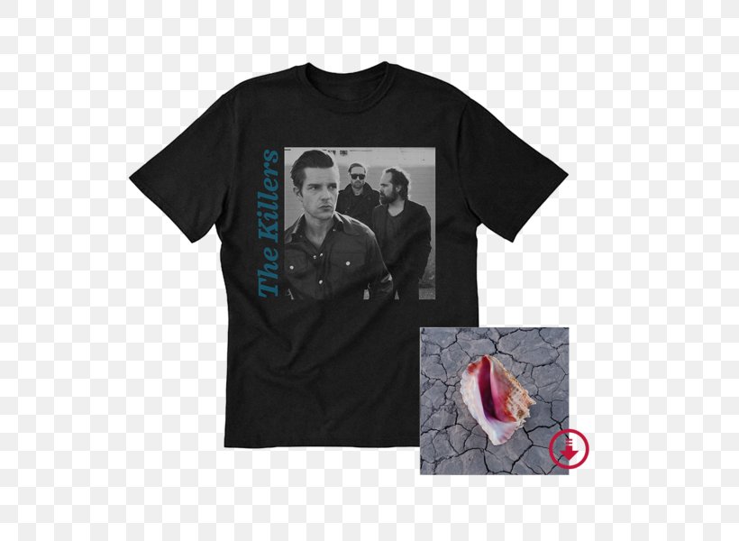 T-shirt Wonderful Wonderful The Killers Hoodie, PNG, 600x600px, Tshirt, Bag, Black, Brand, Clothing Download Free