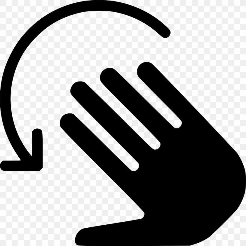 Finger Symbol Gesture, PNG, 981x982px, Finger, Area, Black, Black And White, Gesture Download Free