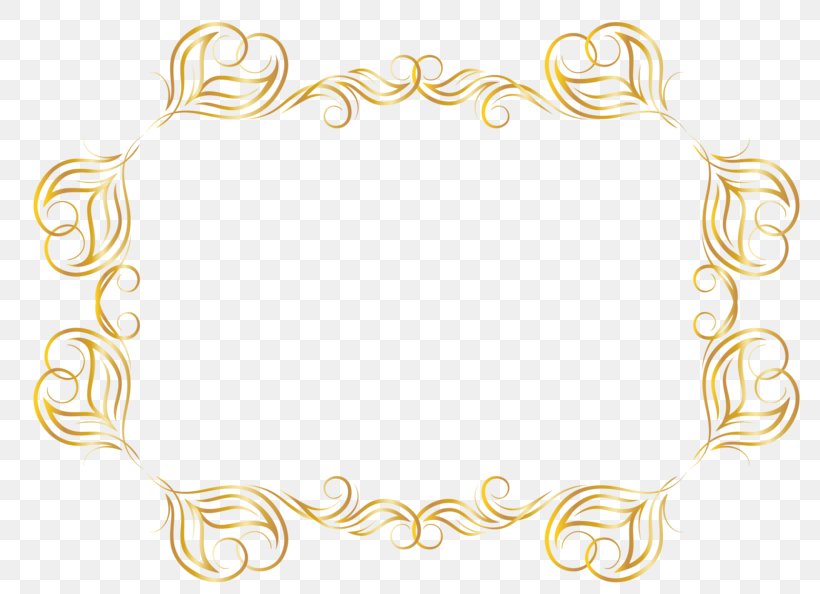 Gold Frame Frame, PNG, 800x594px, Jewellery, Gold, Metal, Necklace, Picture Frame Download Free