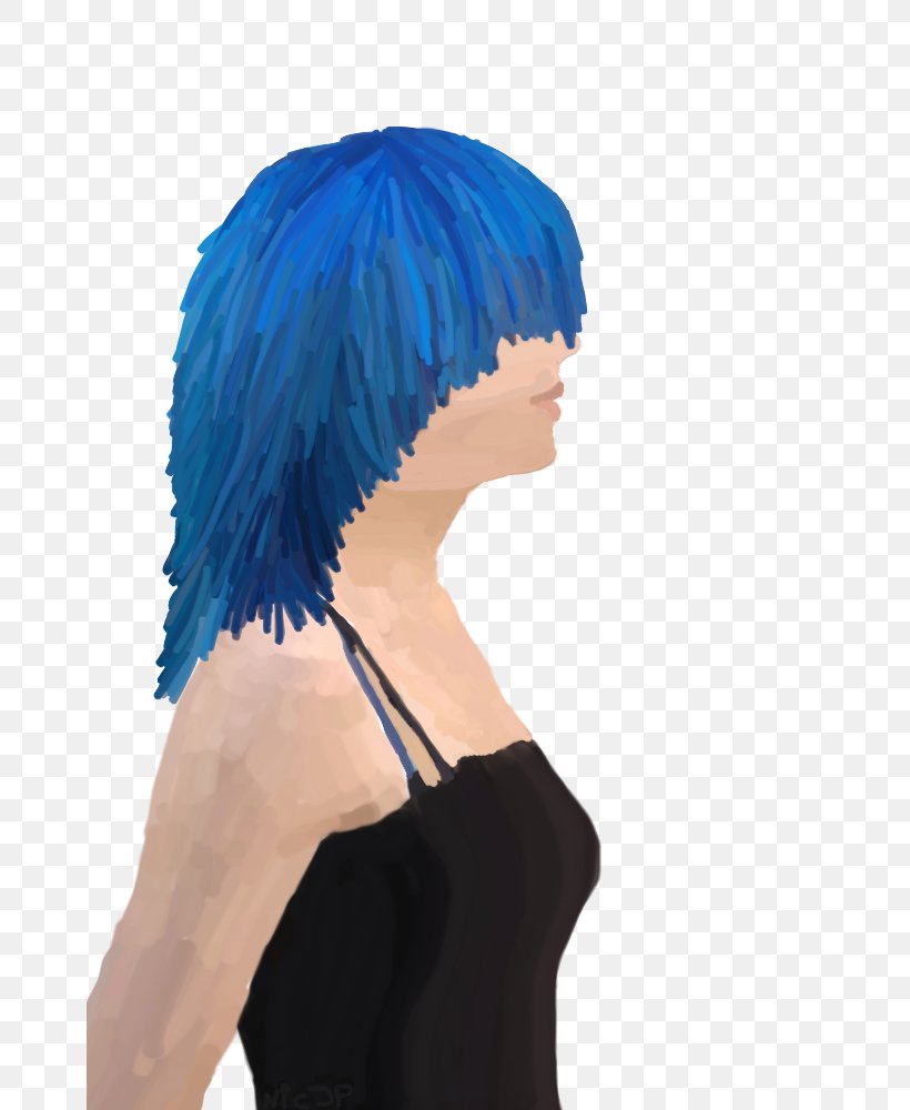 Shoulder Hair Coloring, PNG, 664x1000px, Shoulder, Blue, Electric Blue, Hair, Hair Coloring Download Free