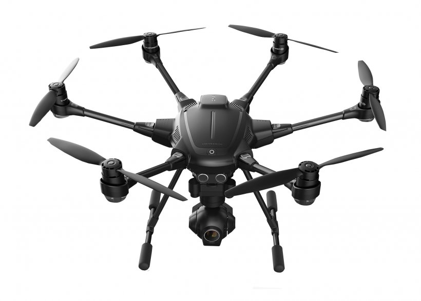 Yuneec International Typhoon H Unmanned Aerial Vehicle 4K Resolution Intel RealSense, PNG, 1900x1362px, 4k Resolution, Yuneec International Typhoon H, Aerial Photography, Aircraft, Aircraft Engine Download Free