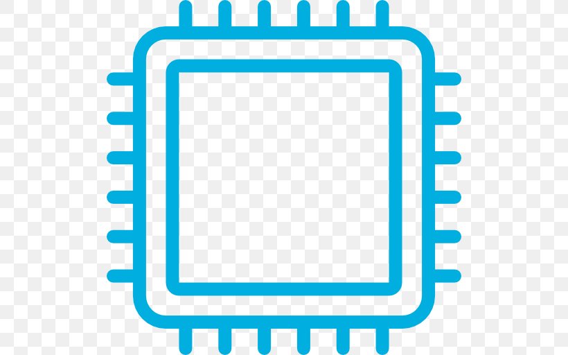 Central Processing Unit Multi-core Processor Integrated Circuits & Chips Vector Graphics, PNG, 512x512px, Central Processing Unit, Chipset, Computer, Computer Hardware, Computer Software Download Free