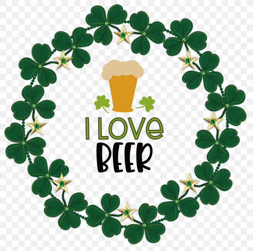 I Love Beer Saint Patrick Patricks Day, PNG, 3000x2981px, I Love Beer, Calendar Of Saints, Culture, Holiday, Ireland Download Free