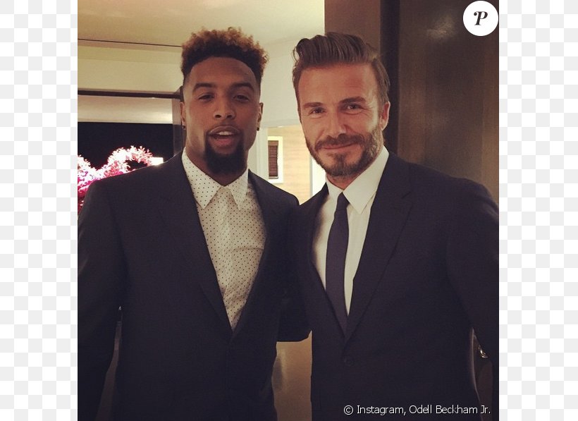 Odell Beckham Jr. David Beckham New York Giants Athlete NFL, PNG, 675x597px, Odell Beckham Jr, Athlete, Beard, Blazer, David Beckham Download Free