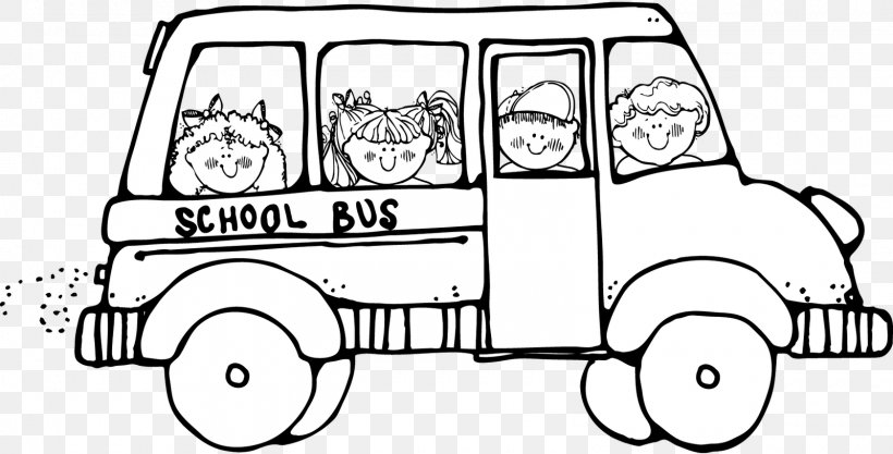 School Bus Clip Art, PNG, 1600x814px, Bus, Area, Automotive Design, Black, Black And White Download Free