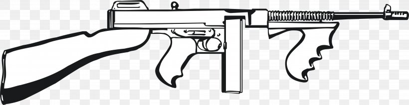 Vector Game Weapon, PNG, 4422x1142px, Vector, Air Gun, Auto Part, Battlespace, Black And White Download Free