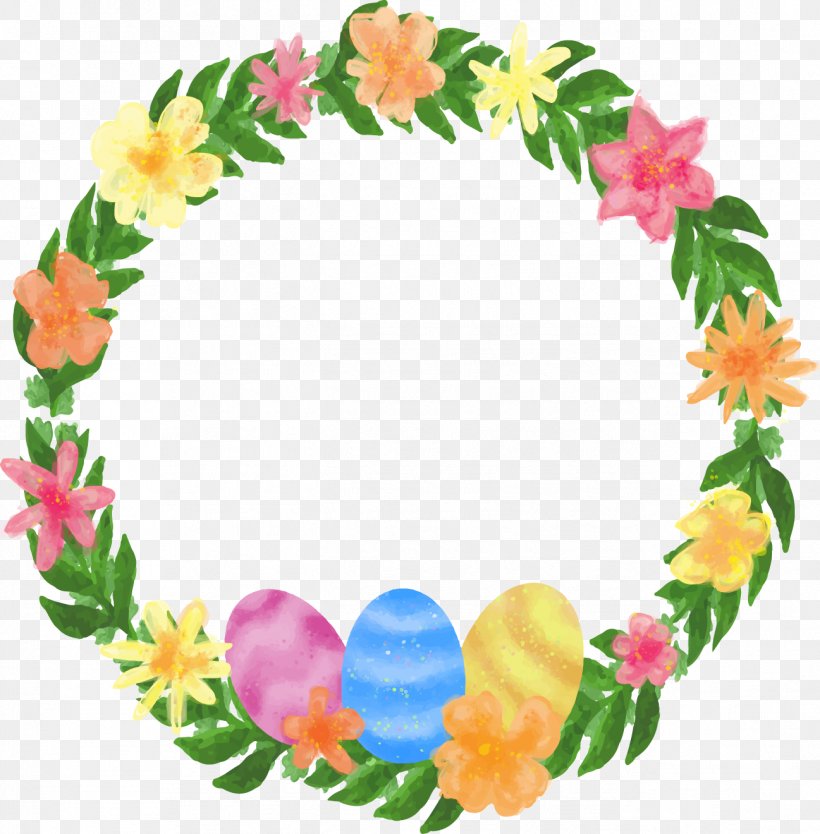 Easter Wreath, PNG, 1297x1320px, Easter, Christmas, Floral Design, Floristry, Flower Download Free