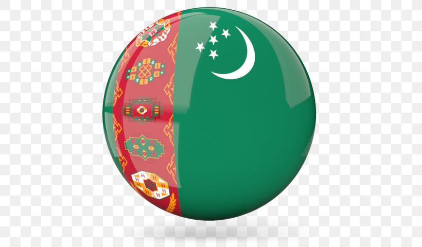 Flag Of Turkmenistan Turkmens Merdem Restaurant, PNG, 640x480px, Flag Of Turkmenistan, Ball, Christmas Ornament, Easter Egg, Flag Download Free