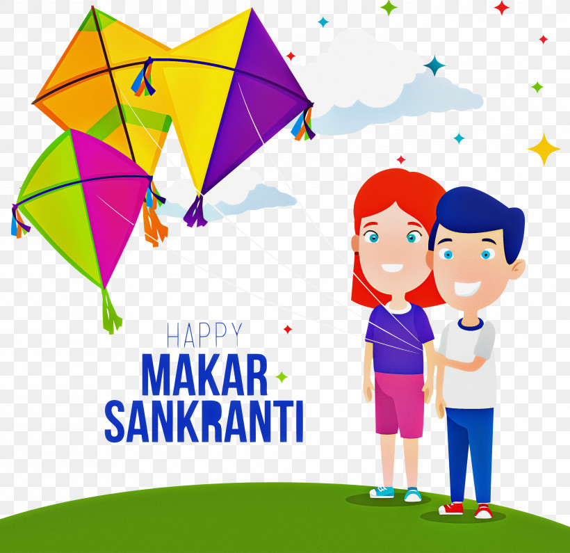 Makar Sankranti Magha Mela, PNG, 3000x2909px, Makar Sankranti, Bhogi, Cartoon, Child, Kite Download Free