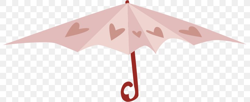 Umbrella Pink, PNG, 799x336px, Umbrella, Brand, Color, Gratis, Heart Download Free