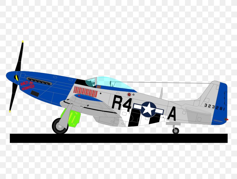 Airplane North American P-51 Mustang Clip Art, PNG, 800x618px, Airplane, Air Racing, Aircraft, Bomber, Fighter Aircraft Download Free