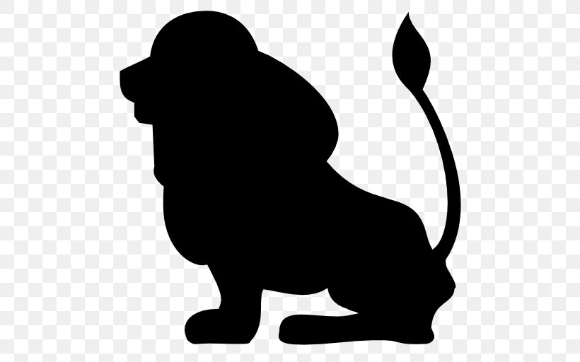 Silhouette Clip Art, PNG, 512x512px, Silhouette, Artwork, Big Cats, Black, Black And White Download Free