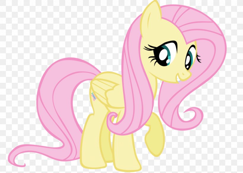 Fluttershy Pony Rarity Drawing, PNG, 900x643px, Watercolor, Cartoon, Flower, Frame, Heart Download Free