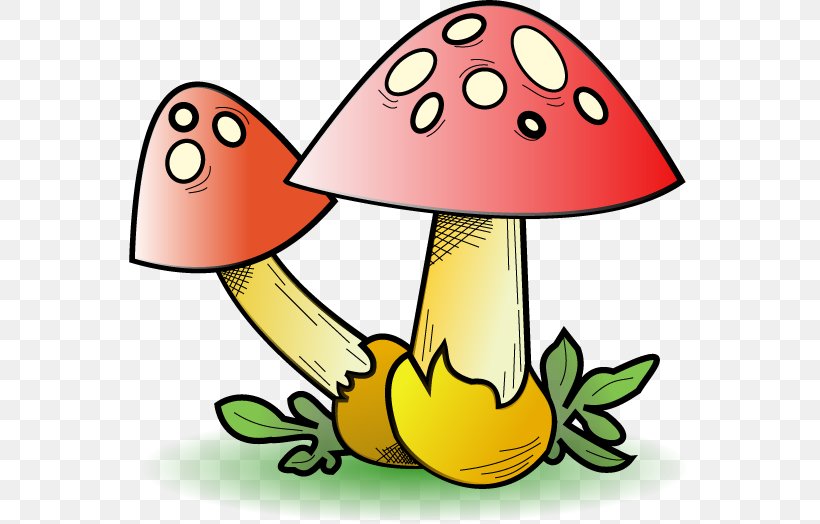 Fungus Mushroom Clip Art, PNG, 561x524px, Fungus, Artwork, Common Mushroom, Edible Mushroom, Flower Download Free