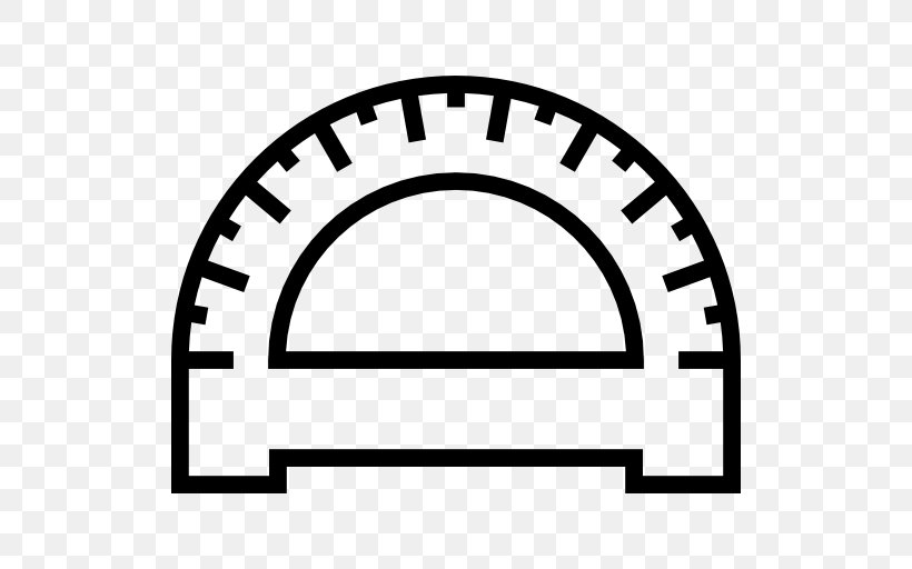 Protactor, PNG, 512x512px, Protractor, Area, Black, Black And White, Brand Download Free